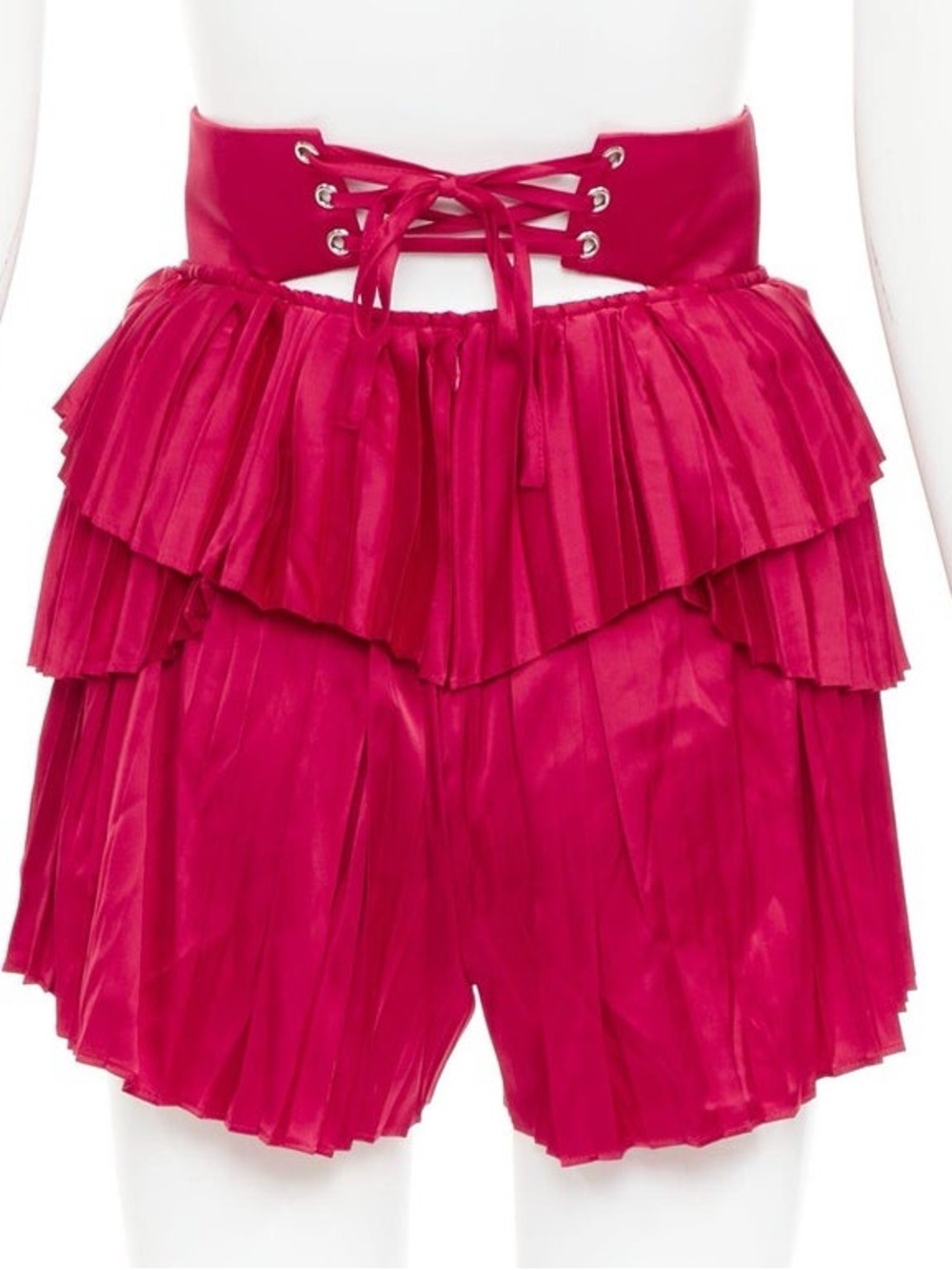 NWT ANDREA IYAMAH HIBI PLEATED SHORTS (SKIRT) | size S - Picture 2 of 3